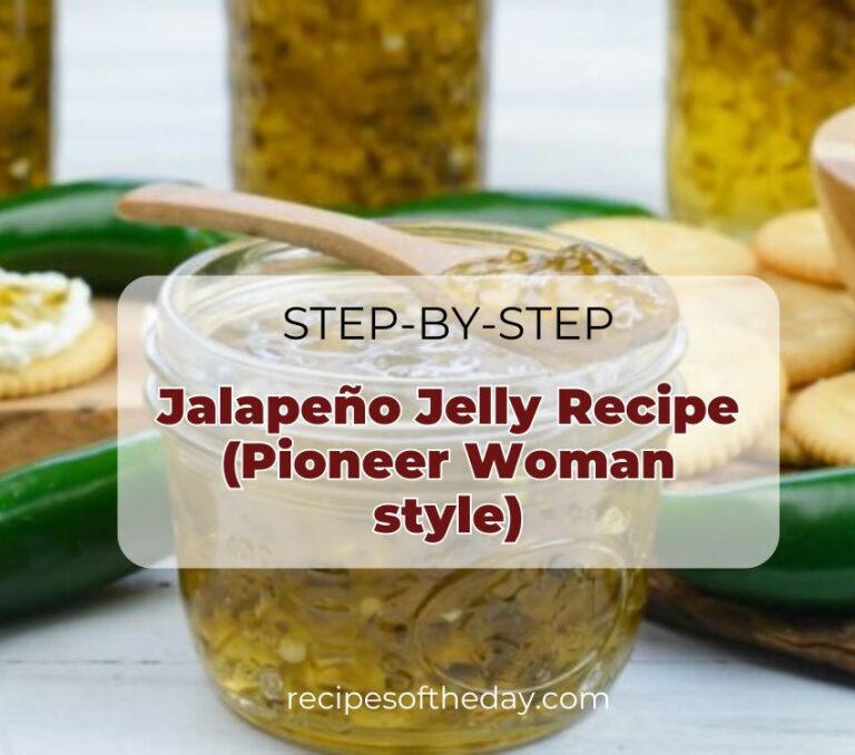 Jalapeño Jelly Recipe (Pioneer Woman style)
